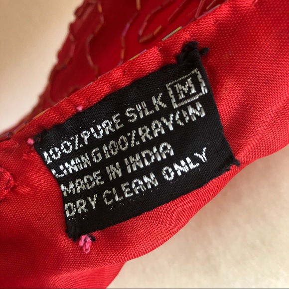 🌟SOLD🌟Beaded Vintage 1980’s SCALA DRESS M - Picture 6 of 8